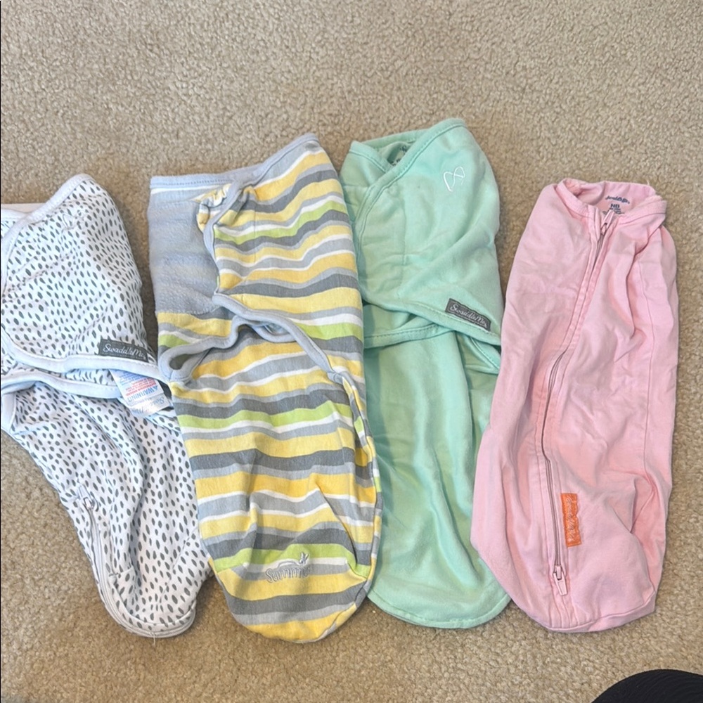 Swaddle me Velcro / Zip Swaddle Set